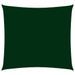 Voile de parasol Tissu Oxford carré 3,6x3,6 m Vert foncé - Photo n°1