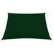 Voile de parasol Tissu Oxford carré 3,6x3,6 m Vert foncé - Photo n°3