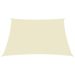 Voile de parasol Tissu Oxford carré 3x3 m Crème - Photo n°3