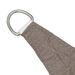 Voile de parasol Tissu Oxford carré 3x3 m Taupe - Photo n°4