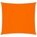 Voile de parasol Tissu Oxford carré 4,5x4,5 m Orange - Photo n°1