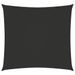 Voile de parasol Tissu Oxford carré 4x4 m Anthracite - Photo n°1