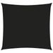 Voile de parasol Tissu Oxford carré 7x7 m Noir - Photo n°1