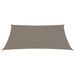 Voile de parasol Tissu Oxford rectangulaire 2,5x3,5 m Taupe - Photo n°2