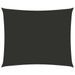 Voile de parasol Tissu Oxford rectangulaire 2,5x3,5m Anthracite - Photo n°1