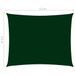 Voile de parasol Tissu Oxford rectangulaire 2,5x3,5m Vert foncé - Photo n°6