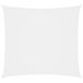 Voile de parasol Tissu Oxford rectangulaire 2,5x3 m Blanc - Photo n°1