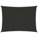 Voile de parasol Tissu Oxford rectangulaire 2,5x4,5m Anthracite - Photo n°1