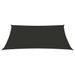 Voile de parasol Tissu Oxford rectangulaire 2,5x4,5m Anthracite - Photo n°3