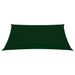 Voile de parasol Tissu Oxford rectangulaire 2,5x4,5m Vert foncé - Photo n°3