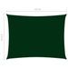 Voile de parasol Tissu Oxford rectangulaire 2,5x4,5m Vert foncé - Photo n°6