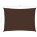 Voile de parasol Tissu Oxford rectangulaire 2,5x4 m Marron - Photo n°6