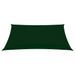 Voile de parasol Tissu Oxford rectangulaire 2,5x4 m Vert foncé - Photo n°3