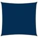 Voile de parasol Tissu Oxford rectangulaire 2x2,5 m Bleu - Photo n°1