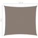 Voile de parasol Tissu Oxford rectangulaire 2x2,5 m Taupe - Photo n°6