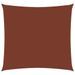 Voile de parasol Tissu Oxford rectangulaire 2x2,5 m Terre cuite - Photo n°1
