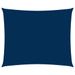 Voile de parasol Tissu Oxford rectangulaire 2x3,5 m Bleu - Photo n°1