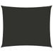 Voile de parasol Tissu Oxford rectangulaire 2x3 m Anthracite - Photo n°1