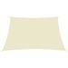 Voile de parasol Tissu Oxford rectangulaire 2x3 m Crème - Photo n°3