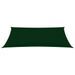 Voile de parasol Tissu Oxford rectangulaire 2x5 m Vert foncé - Photo n°3