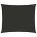 Voile de parasol Tissu Oxford rectangulaire 3x4 m Anthracite - Photo n°1