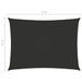 Voile de parasol Tissu Oxford rectangulaire 3x5 m Anthracite - Photo n°6