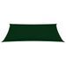 Voile de parasol Tissu Oxford rectangulaire 3x6 m Vert foncé - Photo n°2