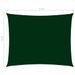 Voile de parasol Tissu Oxford rectangulaire 4x5 m Vert foncé - Photo n°6