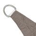 Voile de parasol Tissu Oxford rectangulaire 4x7 m Taupe - Photo n°4