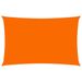 Voile de parasol Tissu Oxford rectangulaire 5x8 m Orange - Photo n°1