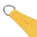 Voile de parasol Tissu Oxford trapèze 3/4x2 m Jaune - Photo n°4