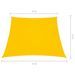 Voile de parasol Tissu Oxford trapèze 3/4x2 m Jaune - Photo n°6