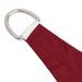 Voile de parasol Tissu Oxford trapèze 3/4x2 m Rouge - Photo n°4