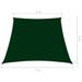 Voile de parasol Tissu Oxford trapèze 3/4x2 m Vert foncé - Photo n°6