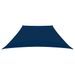 Voile de parasol Tissu Oxford trapèze 4/5x3 m Bleu - Photo n°3