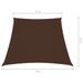 Voile de parasol Tissu Oxford trapèze 4/5x3 m Marron - Photo n°6