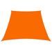 Voile de parasol Tissu Oxford trapèze 4/5x3 m Orange - Photo n°1