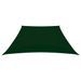 Voile de parasol Tissu Oxford trapèze 4/5x3 m Vert foncé - Photo n°3