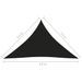 Voile de parasol Tissu Oxford triangulaire 3,5x3,5x4,9 m Noir - Photo n°6