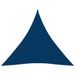 Voile de parasol Tissu Oxford triangulaire 3,6x3,6x3,6 m Bleu - Photo n°1