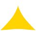 Voile de parasol Tissu Oxford triangulaire 3,6x3,6x3,6 m Jaune - Photo n°1