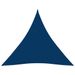 Voile de parasol Tissu Oxford triangulaire 3x3x3 m Bleu - Photo n°1