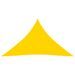 Voile de parasol Tissu Oxford triangulaire 3x3x4,24 m Jaune - Photo n°1
