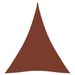 Voile de parasol Tissu Oxford triangulaire 3x4x4 m Terre cuite - Photo n°1