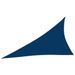 Voile de parasol Tissu Oxford triangulaire 3x4x5 m Bleu - Photo n°1