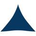 Voile de parasol Tissu Oxford triangulaire 4,5x4,5x4,5 m Bleu - Photo n°1