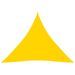 Voile de parasol Tissu Oxford triangulaire 4,5x4,5x4,5 m Jaune - Photo n°1