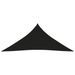 Voile de parasol Tissu Oxford triangulaire 4,5x4,5x4,5 m Noir - Photo n°3