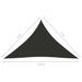 Voile de parasol Tissu Oxford triangulaire 4x4x5,8 m Anthracite - Photo n°6