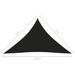 Voile de parasol Tissu Oxford triangulaire 4x4x5,8 m Noir - Photo n°6